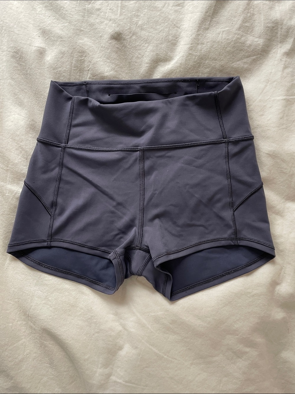 Lululemon women’s biker shorts-Charcoal Size 6